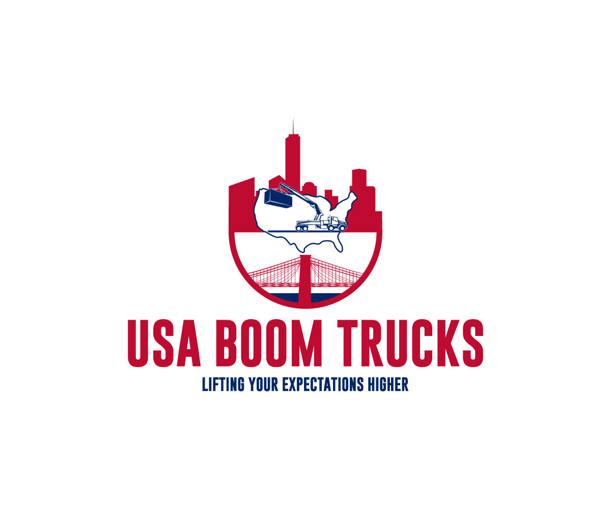 Logo Design by Ansh Design for New York Boom Trucks Inc | Design #35203940