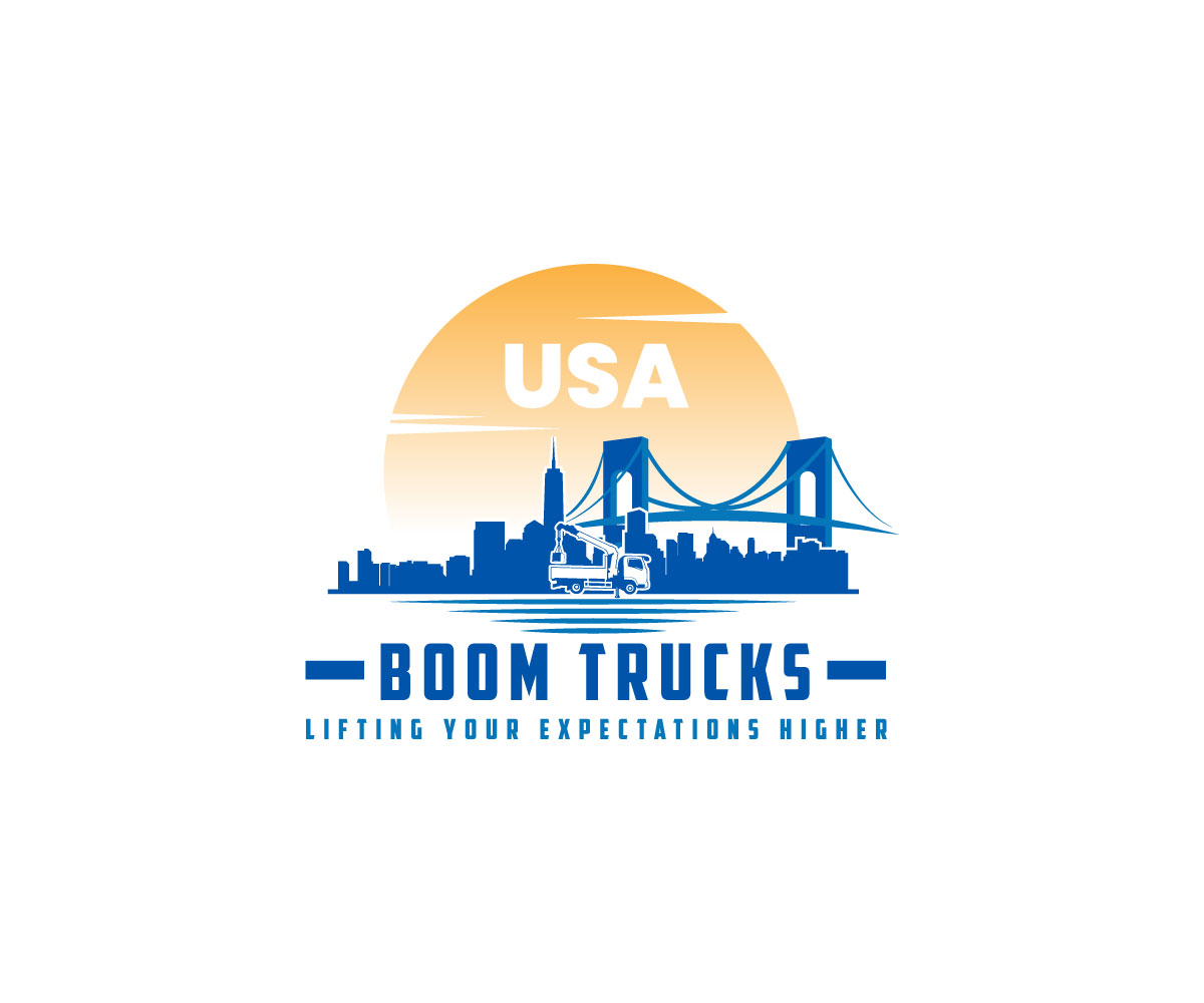 Logo Design by Ansh Design for New York Boom Trucks Inc | Design #35203943