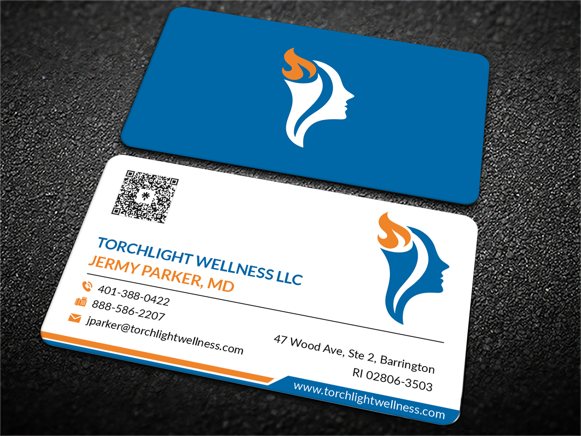 Design de Carte de Visite par JS Desiger pour Torchlight Wellness LLC | Design #35225752