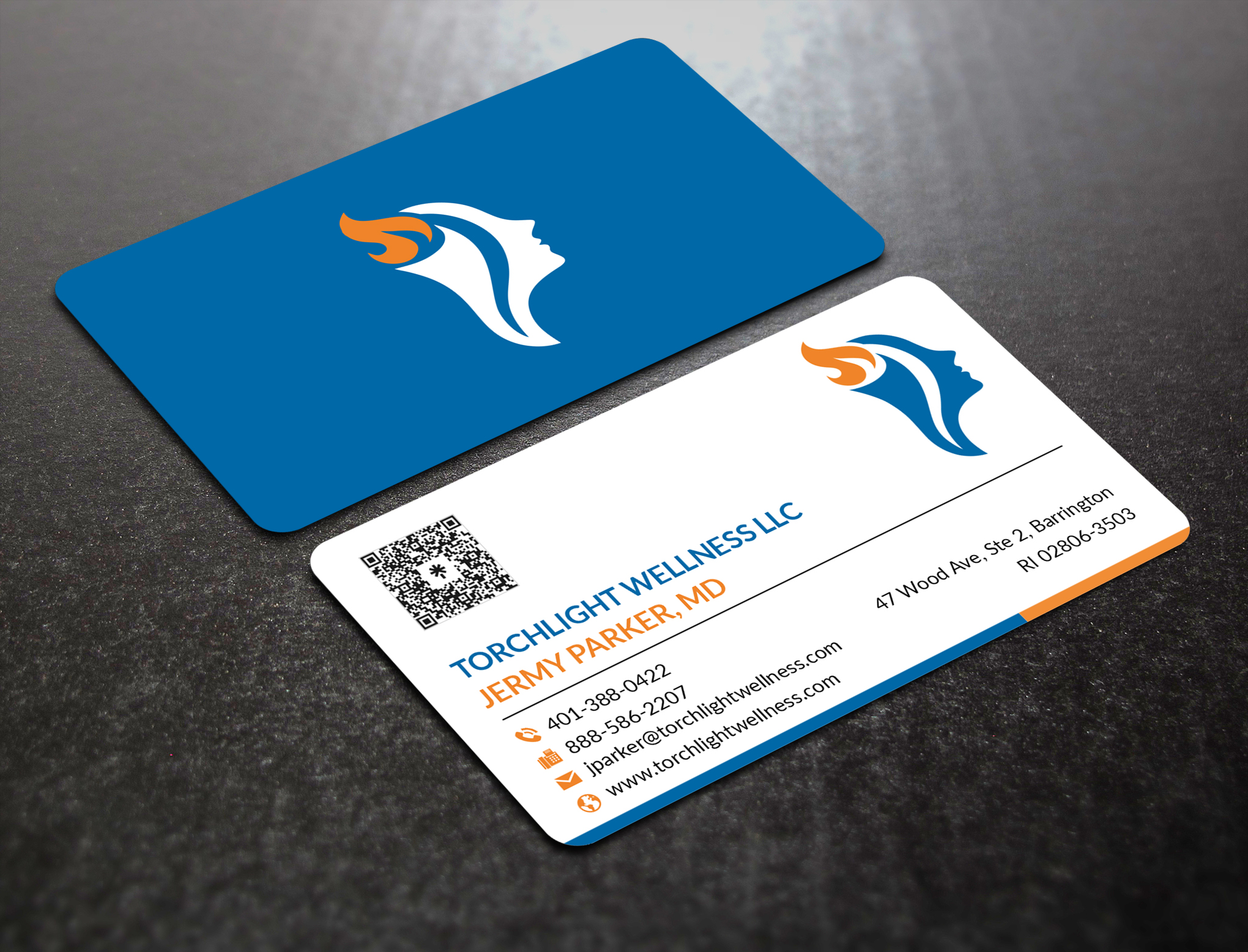 Business Card Design by JS Desiger for Torchlight Wellness LLC | Design #35226025