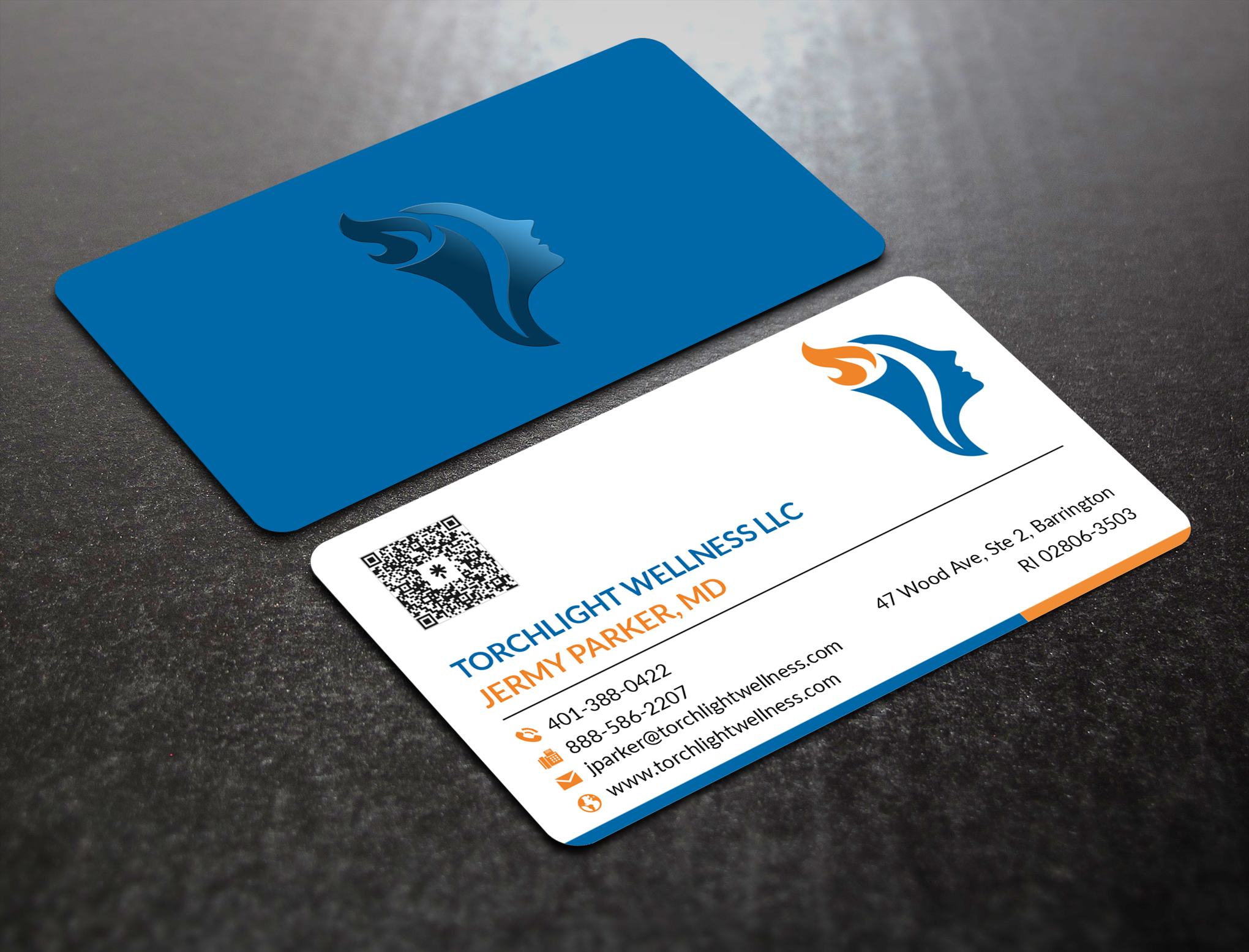 Business Card Design by JS Desiger for Torchlight Wellness LLC | Design #35226150