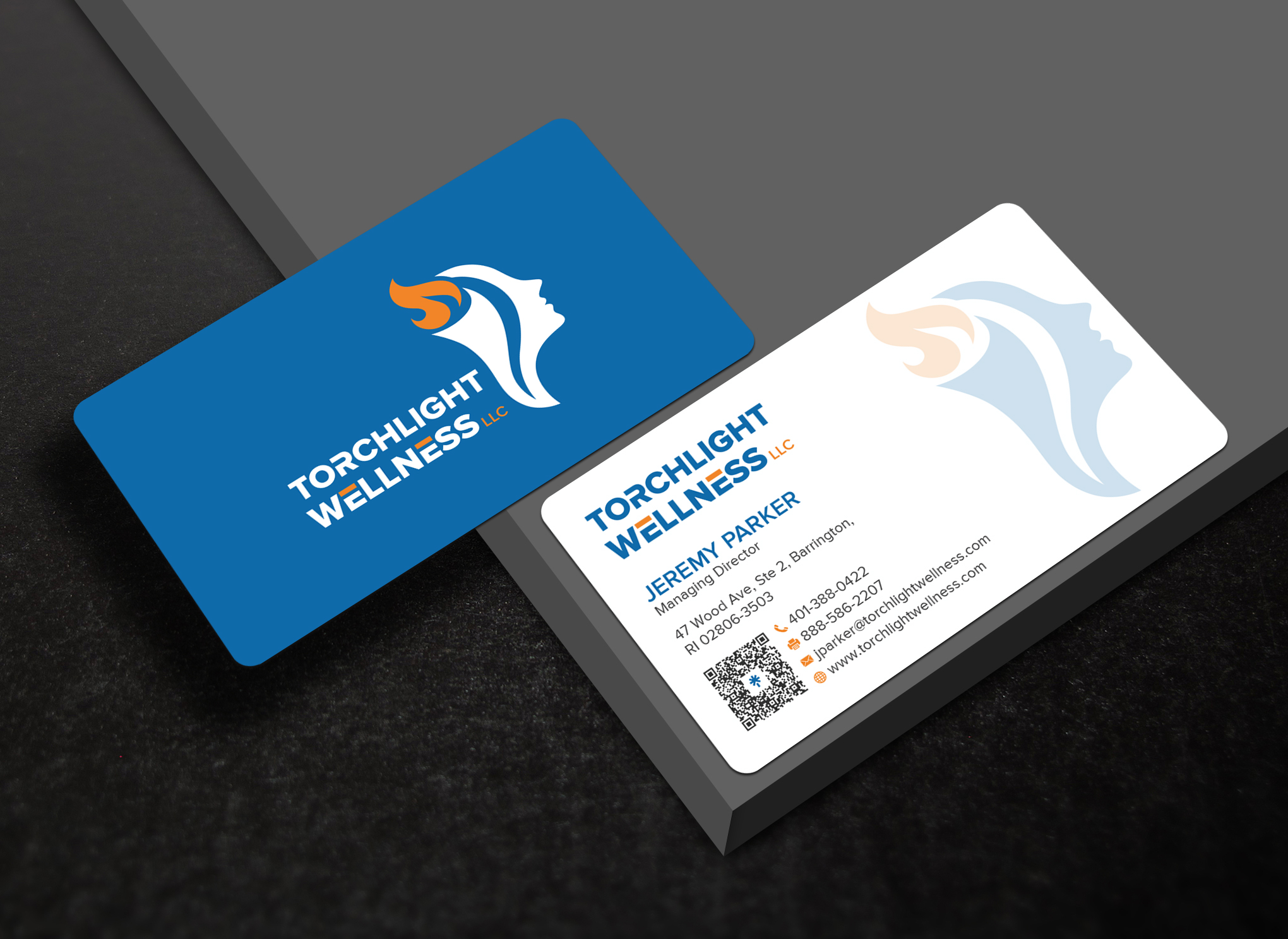 Business Card Design by Uttom 2 for Torchlight Wellness LLC | Design #35225858