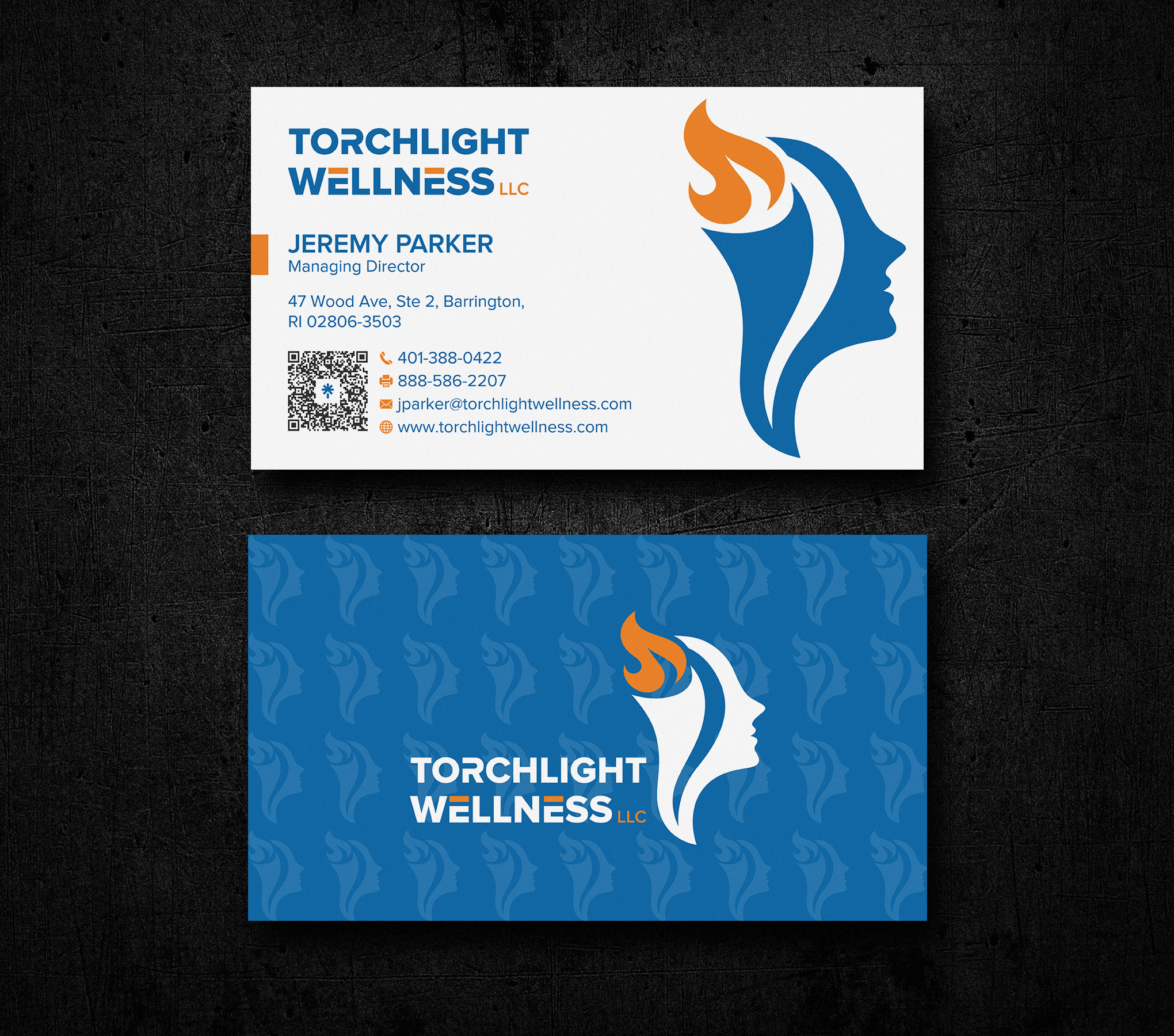 Business Card Design by Uttom 2 for Torchlight Wellness LLC | Design #35226045