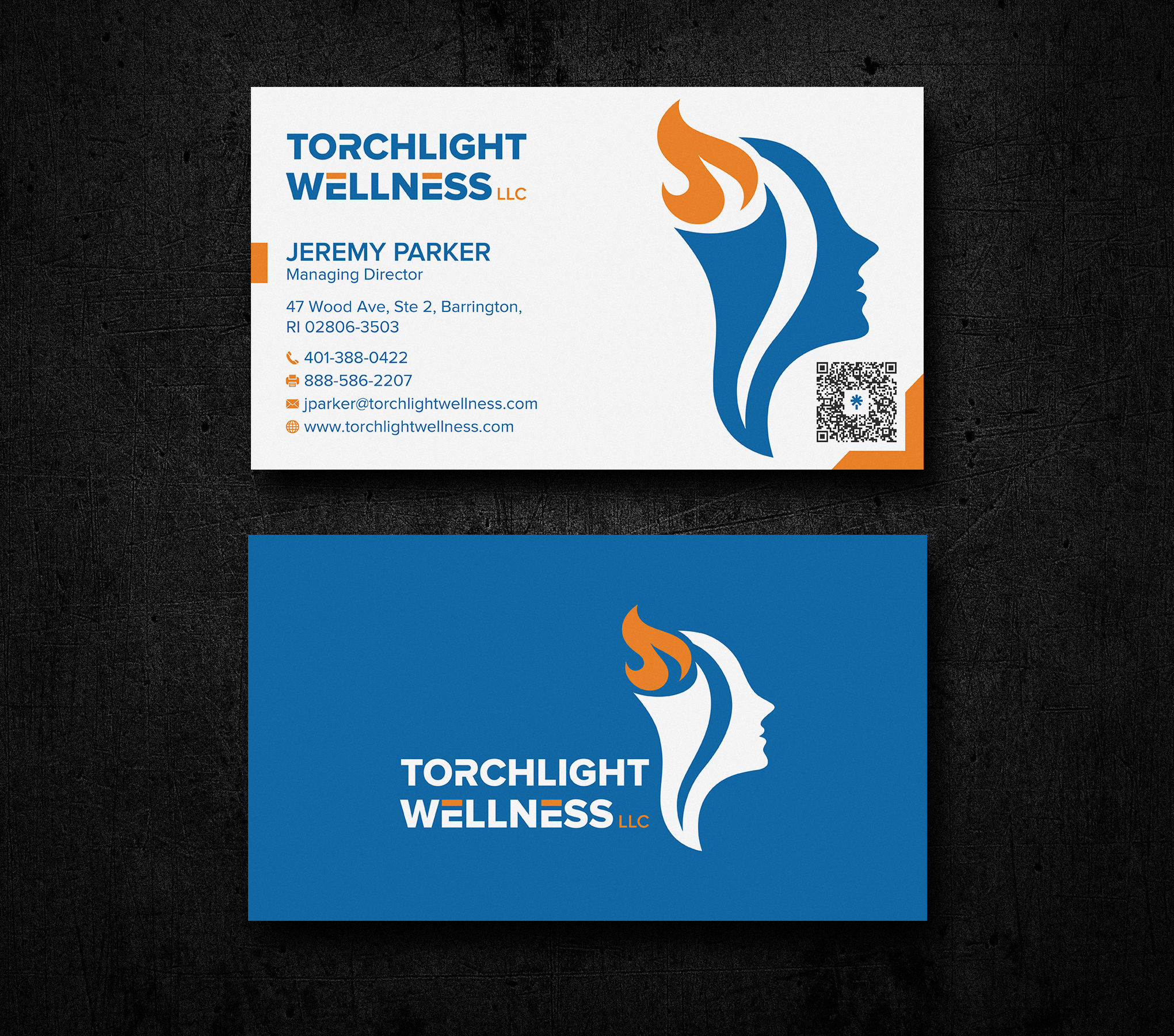 Business Card Design by Uttom 2 for Torchlight Wellness LLC | Design #35226047