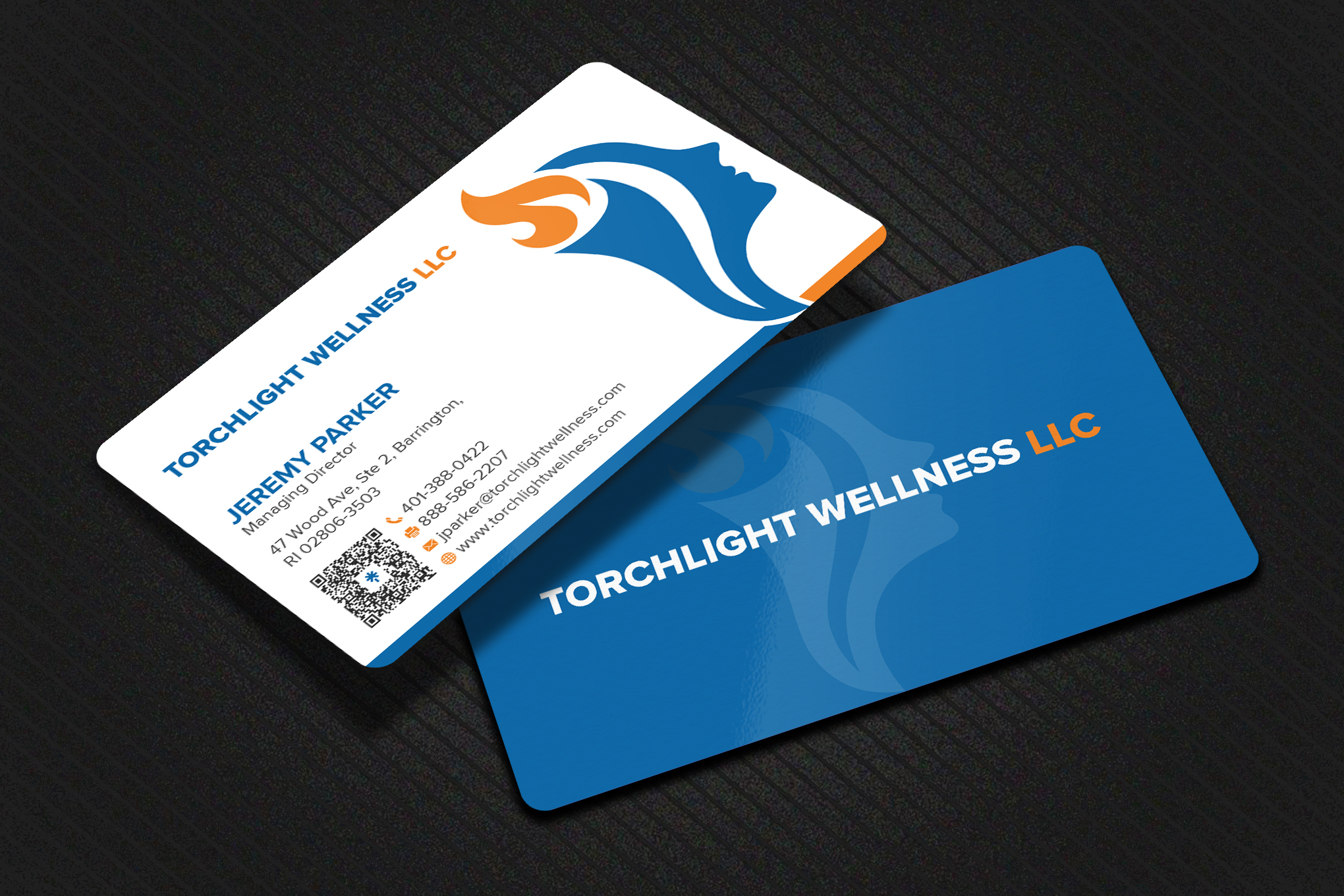 Business Card Design by Uttom 2 for Torchlight Wellness LLC | Design #35226785