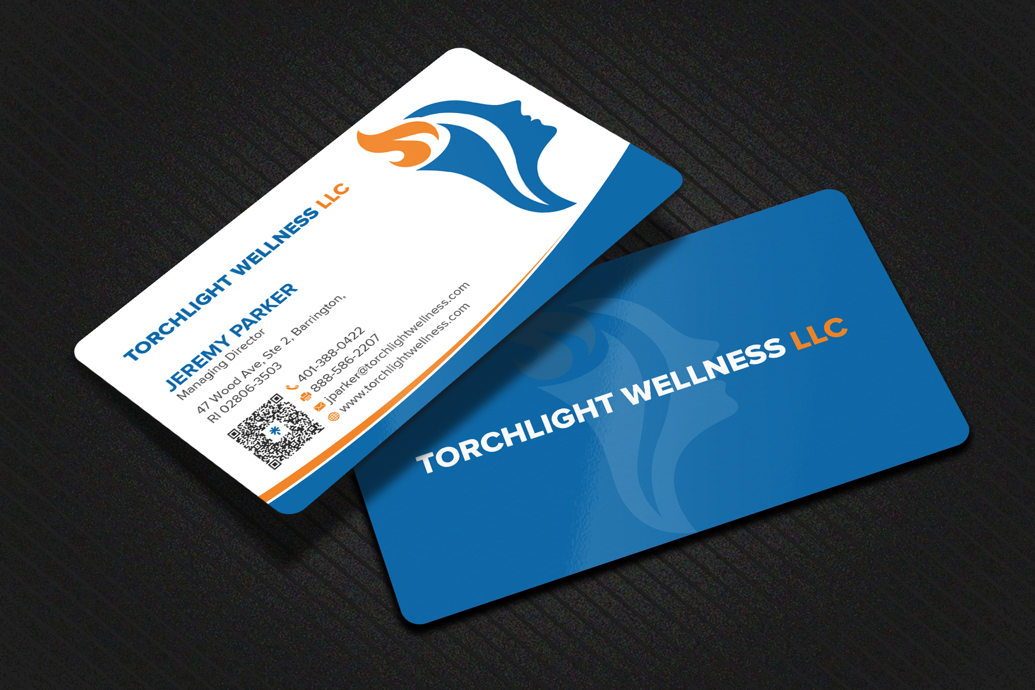 Business Card Design by Uttom 2 for Torchlight Wellness LLC | Design #35226787