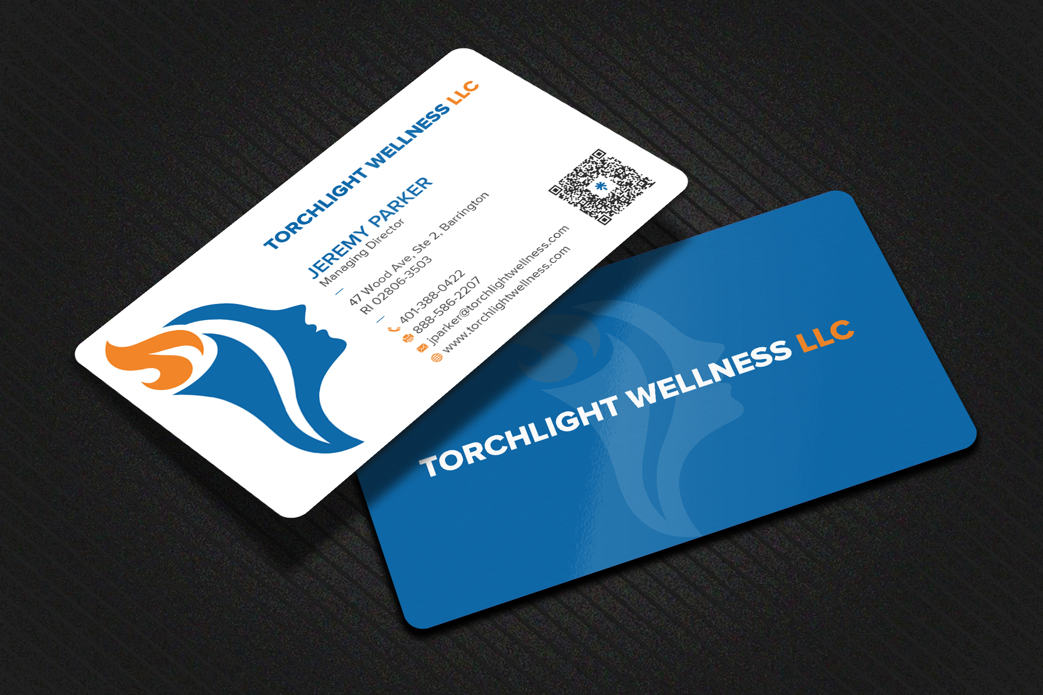 Business Card Design by Uttom 2 for Torchlight Wellness LLC | Design #35226793