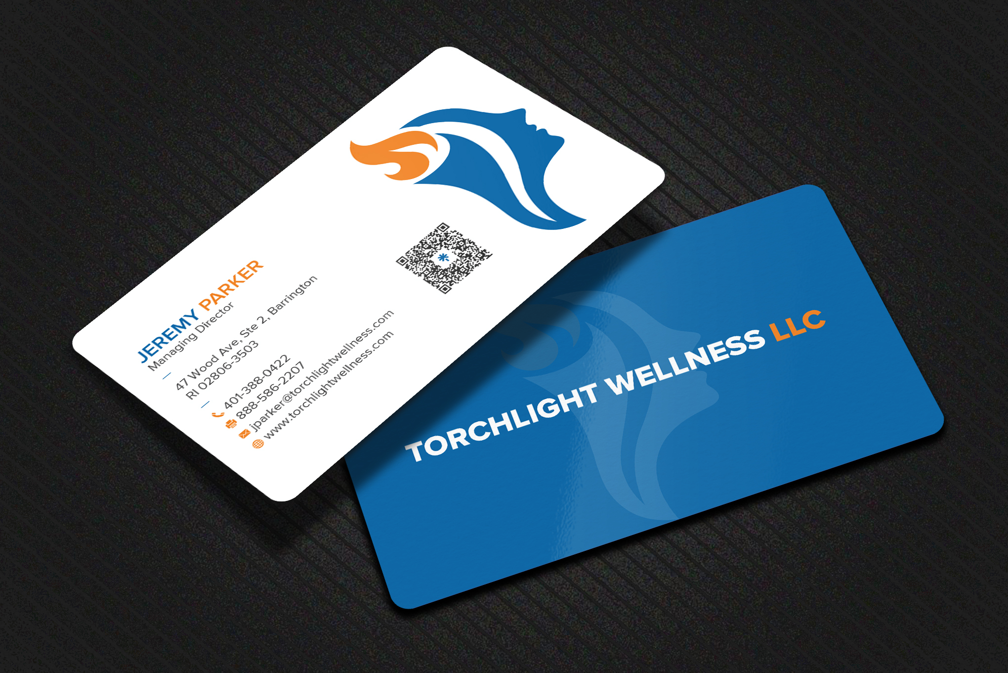 Business Card Design by Uttom 2 for Torchlight Wellness LLC | Design #35226794