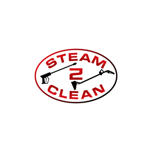 Logo Design by Aljune Castro Designs for Steam 2 Clean | Design: #35293250