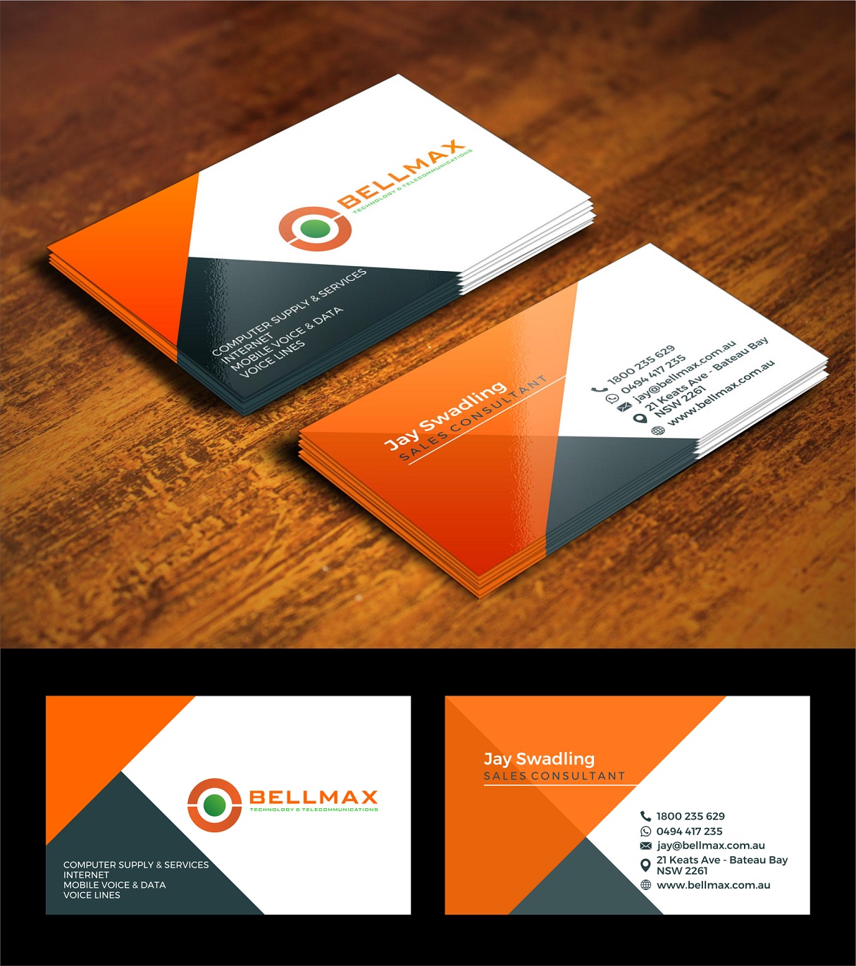 Visitenkarten-Design von SastrovariuZ für dieses Projekt | Design #35202785