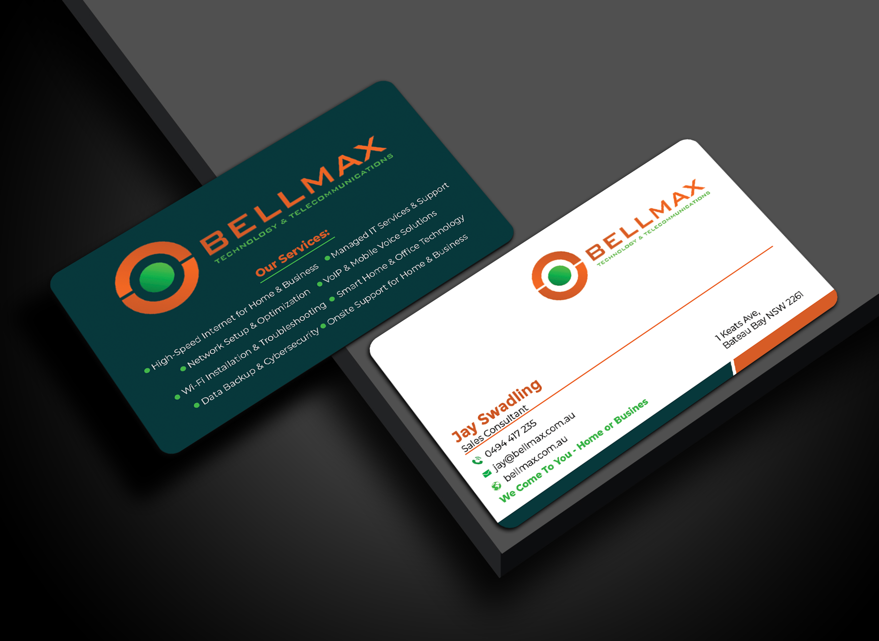 Business Card Design by Graphixpointt for this project | Design #35206719