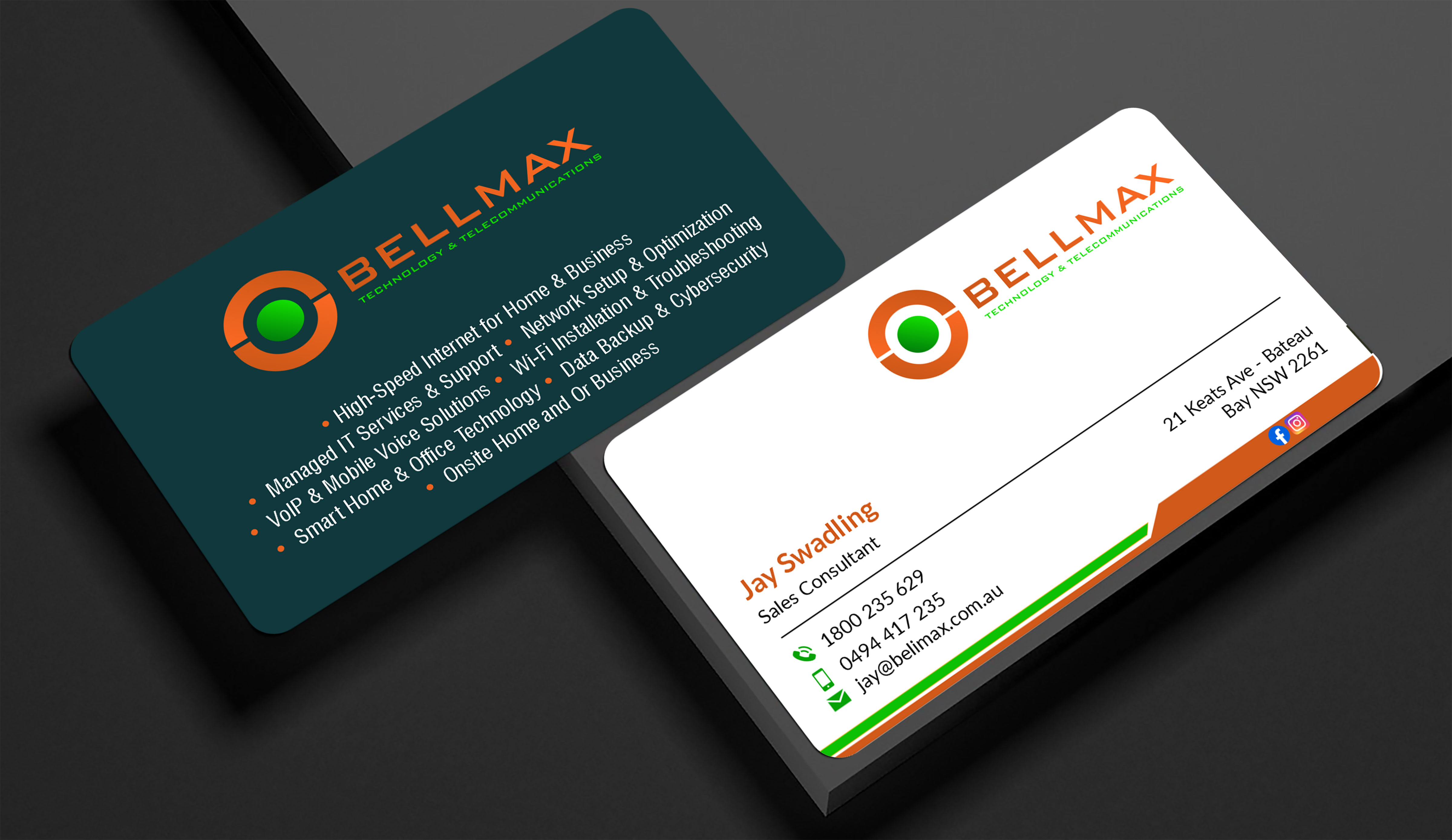 Business Card Design by designer1975 for this project | Design #35206307