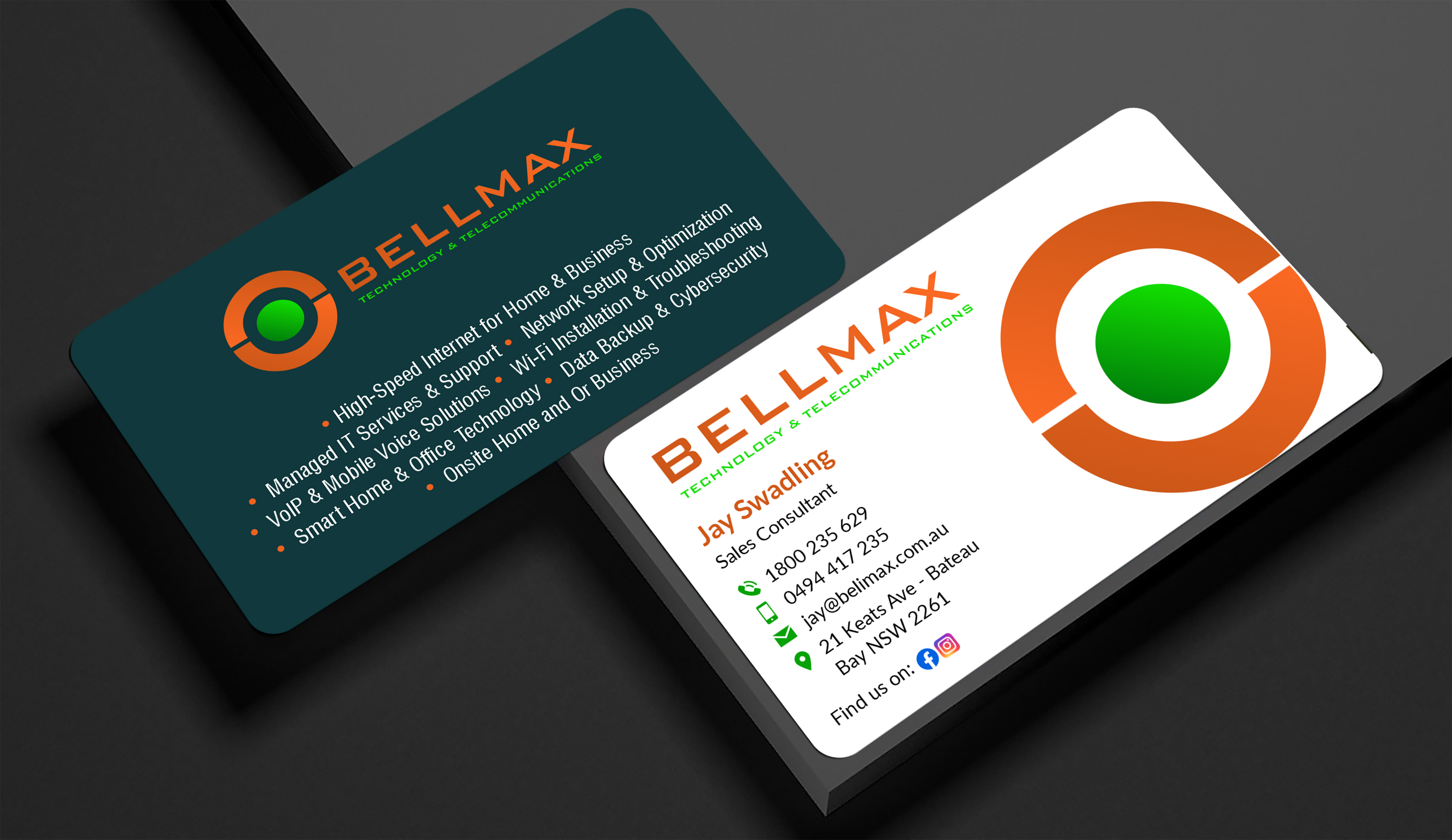 Business Card Design by designer1975 for this project | Design #35206539