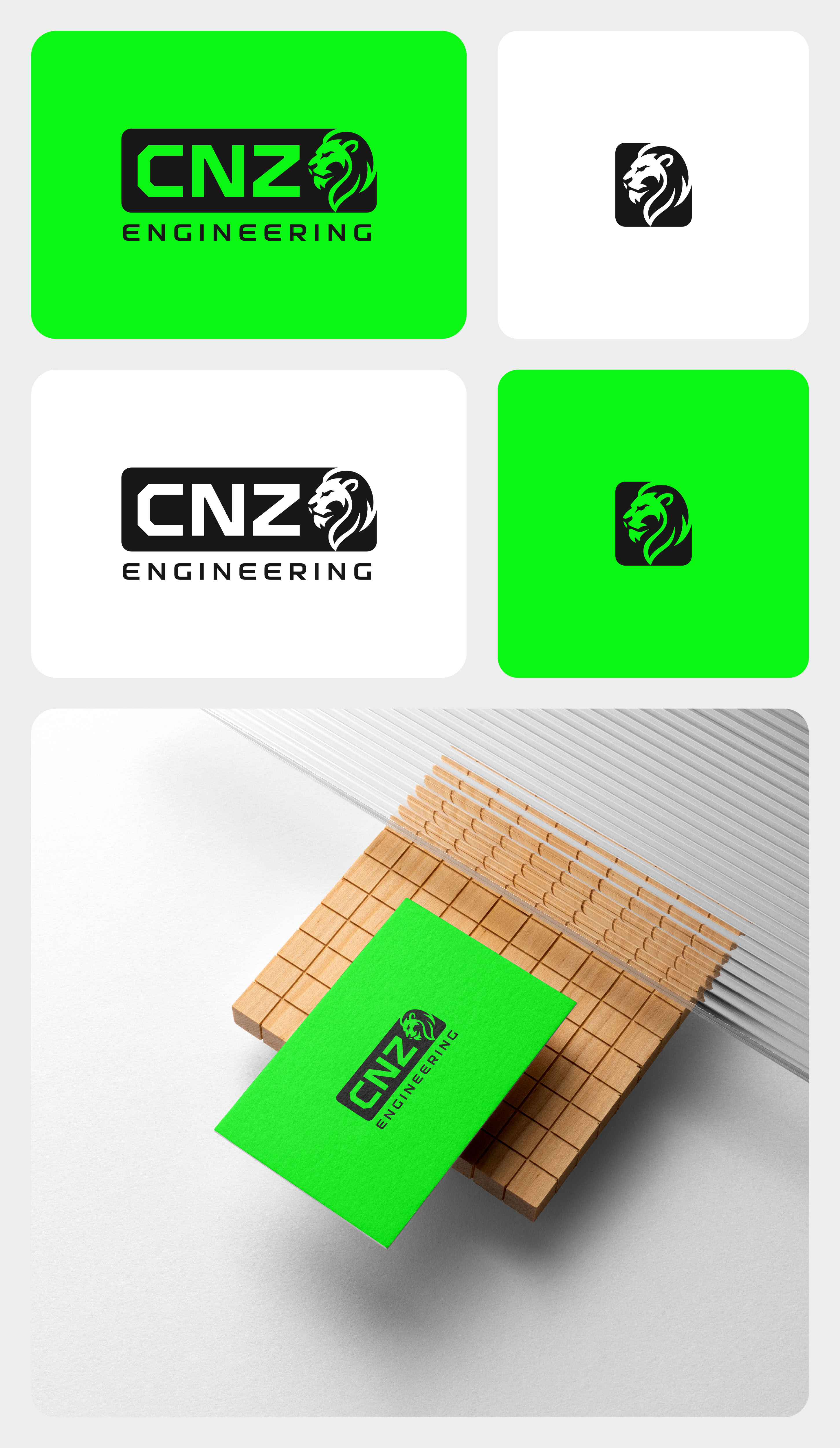 Logo Design by Ha.Connick for CNZ Engineering | Design #35212321