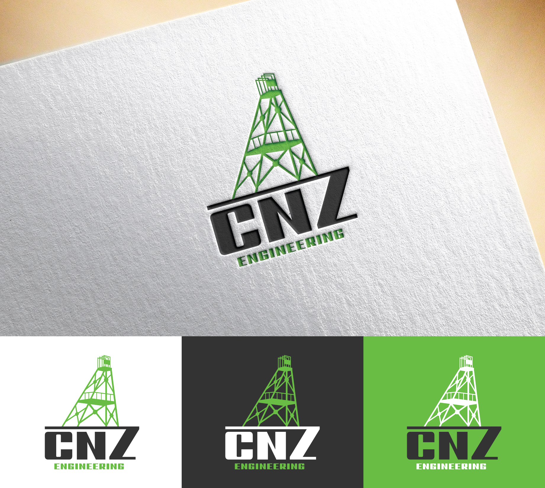 Diseño de Logo por Impressive Designs para CNZ Engineering | Diseño #35204549