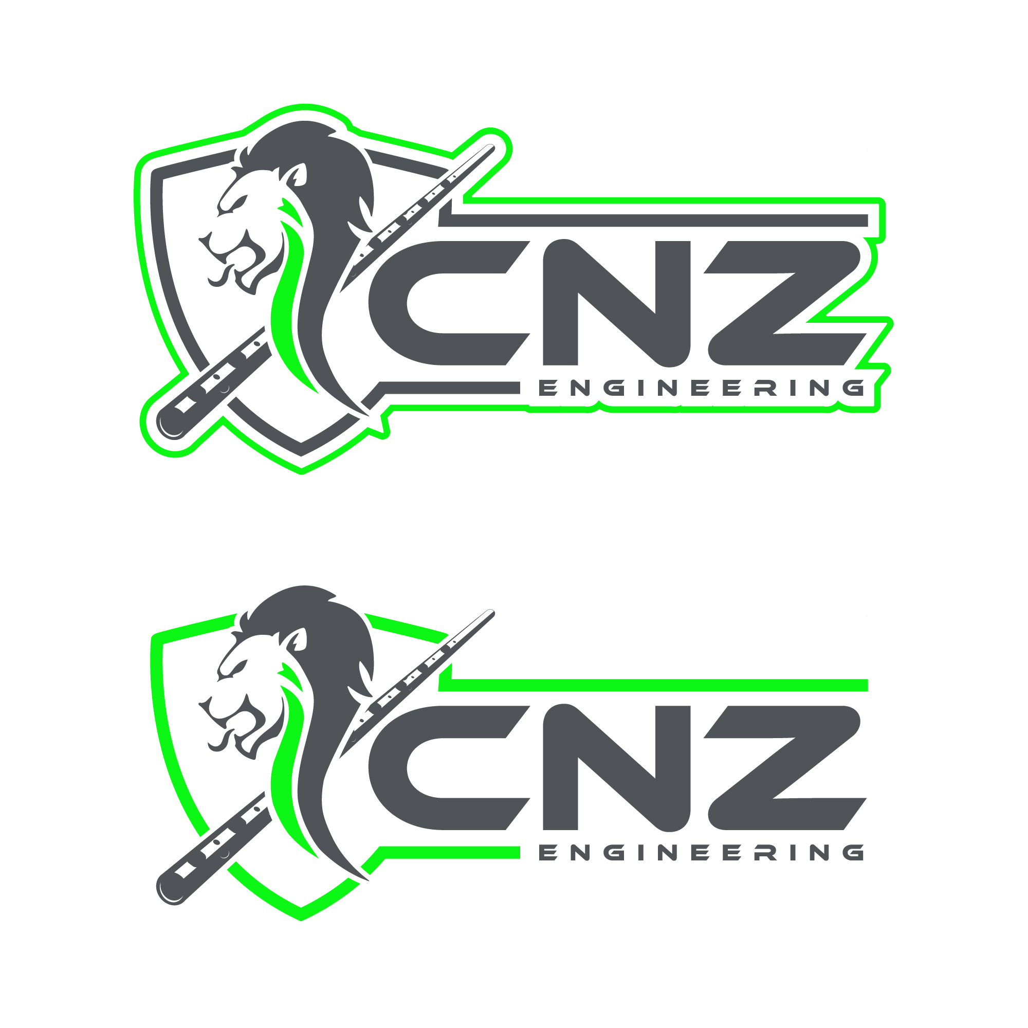 Logo-Design von UMBRA Designs für CNZ Engineering | Design #35219289