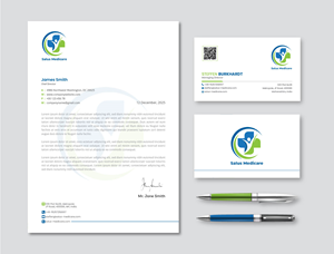 Stationery Design by artbitin for Salus Medicare Pvt. Ltd | Design: #35208896