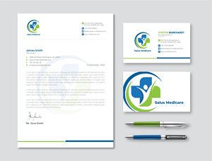 Stationery Design by artbitin for Salus Medicare Pvt. Ltd | Design: #35208897