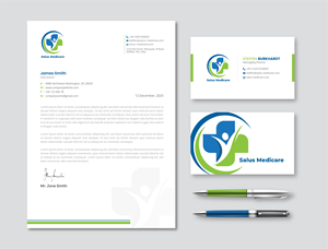 Stationery Design by artbitin for Salus Medicare Pvt. Ltd | Design: #35208900