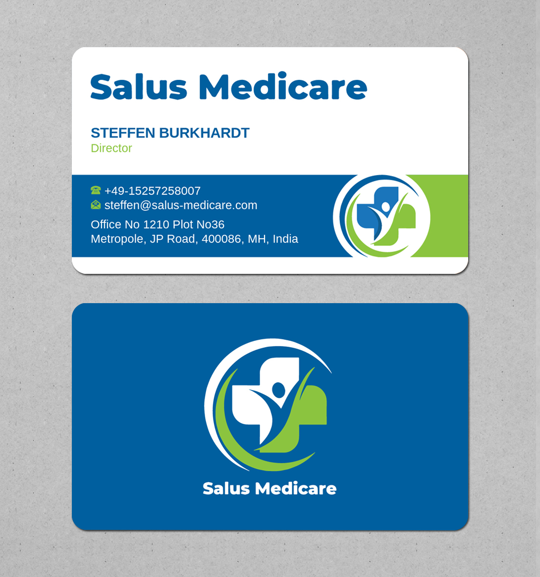 Stationery Design by LAXMI DESIGNHUB for Salus Medicare Pvt. Ltd | Design #35210101