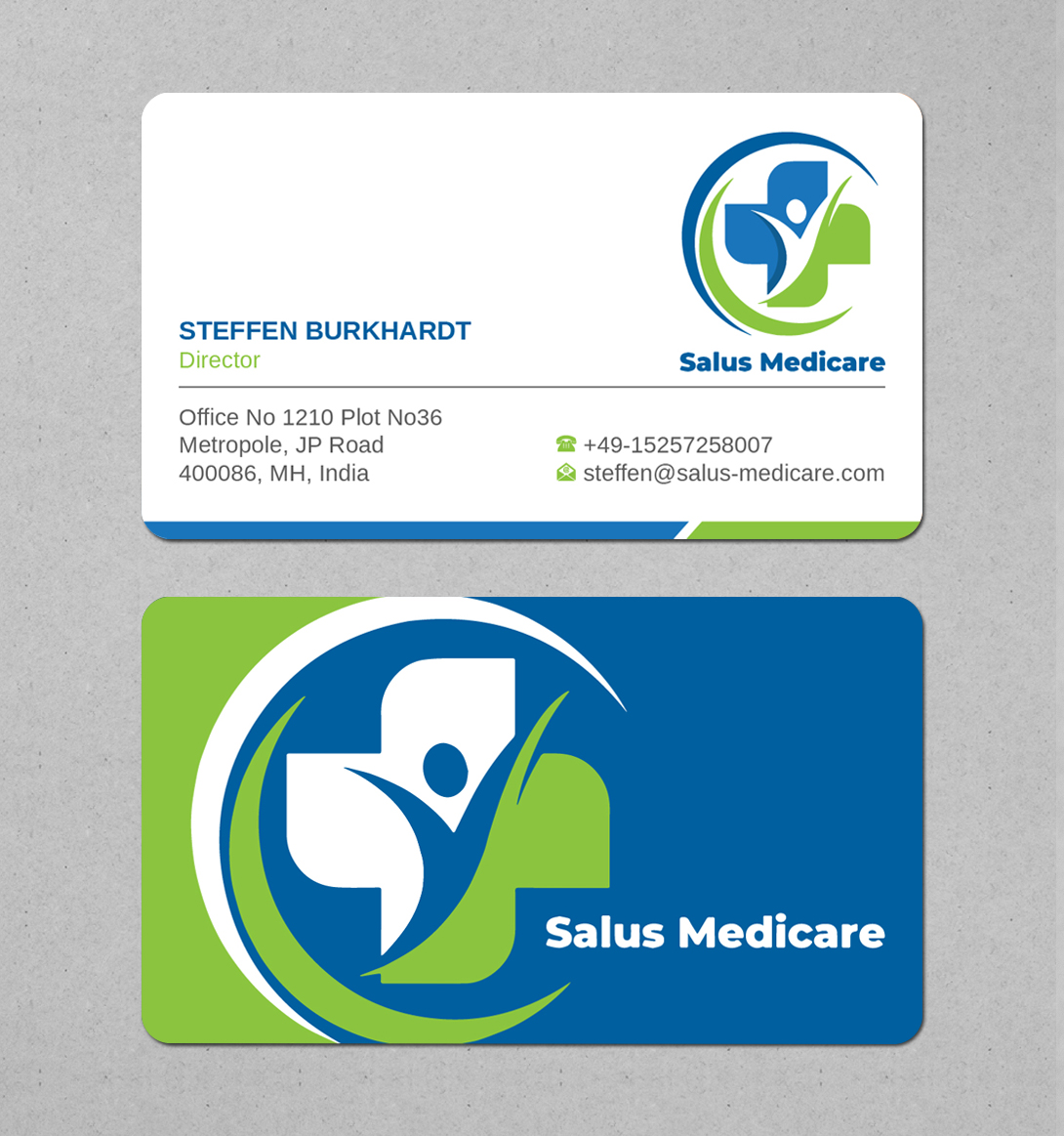 Stationery Design by LAXMI DESIGNHUB for Salus Medicare Pvt. Ltd | Design #35210102