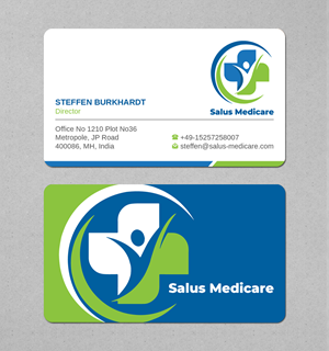 Design de Papeterie par LAXMI DESIGNHUB pour Salus Medicare Pvt. Ltd | Design : #35210102