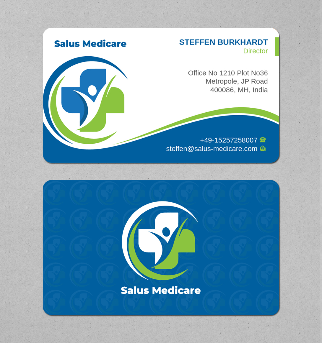 Stationery Design by LAXMI DESIGNHUB for Salus Medicare Pvt. Ltd | Design #35210109