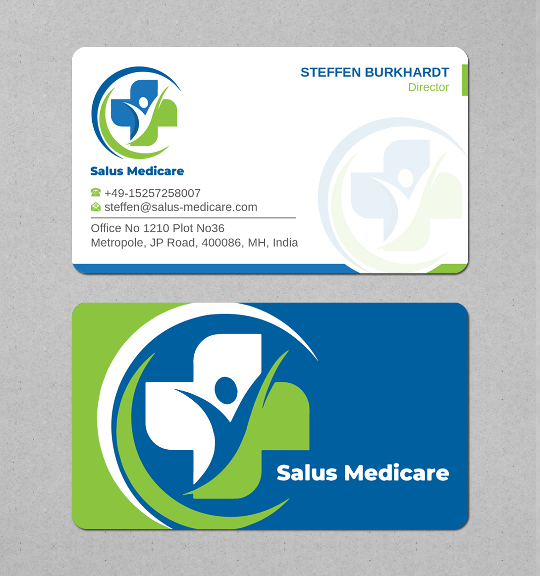 Stationery Design by LAXMI DESIGNHUB for Salus Medicare Pvt. Ltd | Design #35210111