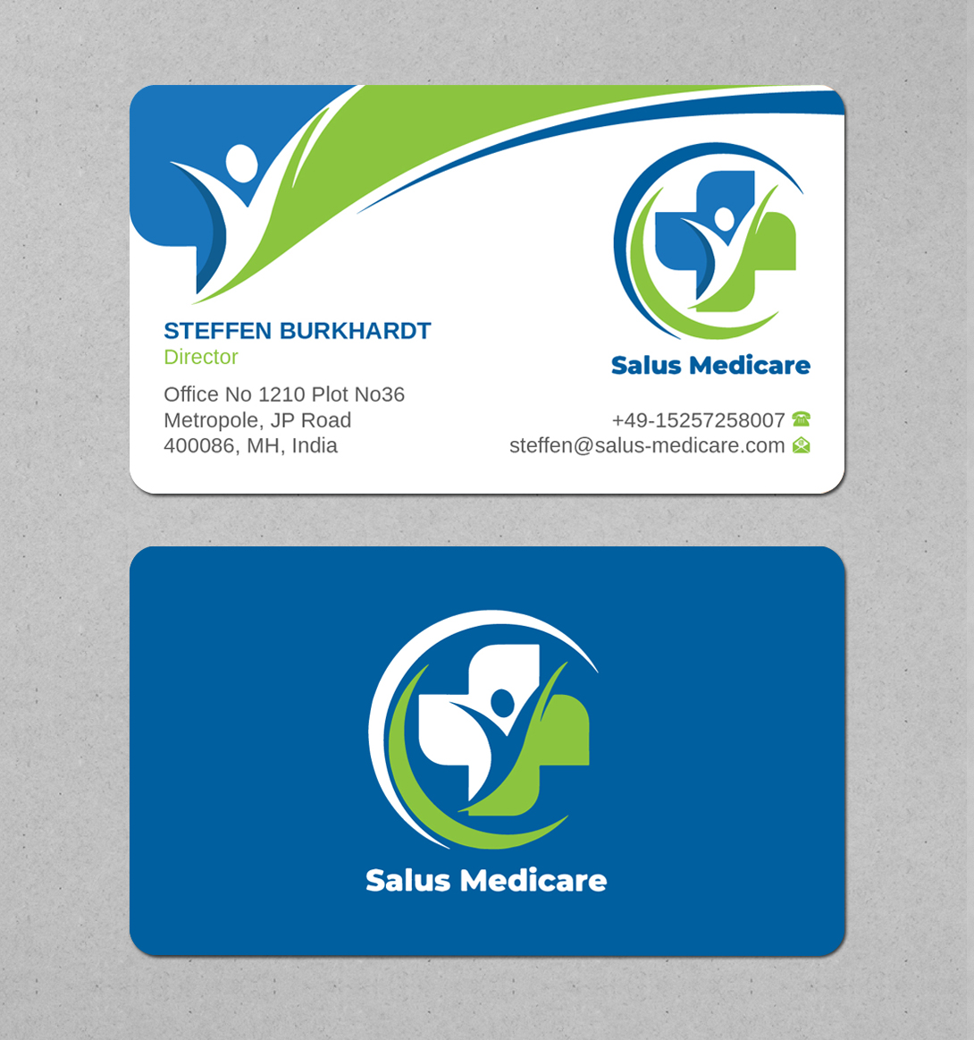 Stationery Design by LAXMI DESIGNHUB for Salus Medicare Pvt. Ltd | Design #35210112