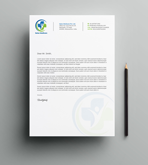 Stationery Design by LAXMI DESIGNHUB for Salus Medicare Pvt. Ltd | Design: #35210289