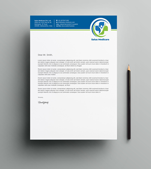Design de Papeterie par LAXMI DESIGNHUB pour Salus Medicare Pvt. Ltd | Design : #35210290