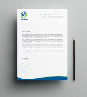Stationery Design by LAXMI DESIGNHUB for Salus Medicare Pvt. Ltd | Design: #35210291