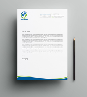 Design de Papeterie par LAXMI DESIGNHUB pour Salus Medicare Pvt. Ltd | Design : #35210296