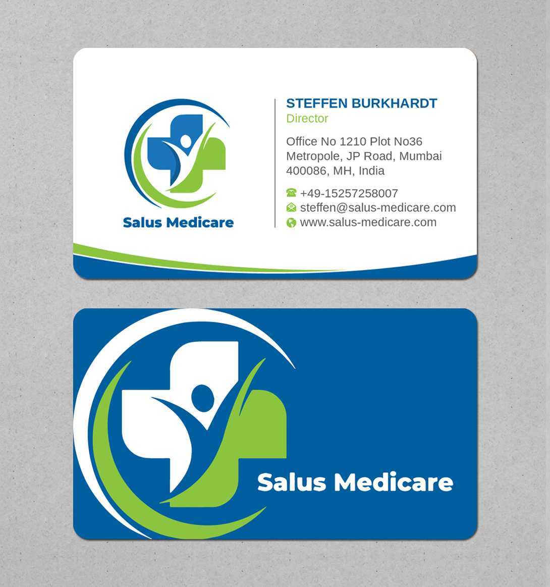 Stationery Design by LAXMI DESIGNHUB for Salus Medicare Pvt. Ltd | Design #35216387