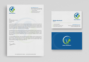 Stationery Design by Uttom 2 for Salus Medicare Pvt. Ltd | Design: #35214486