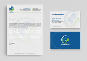 Stationery Design by Uttom 2 for Salus Medicare Pvt. Ltd | Design: #35214488