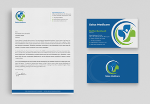 Stationery Design by Uttom 2 for Salus Medicare Pvt. Ltd | Design: #35214494