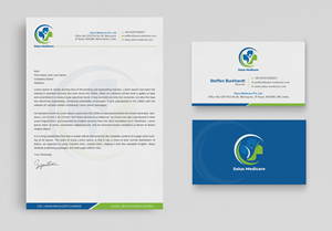 Stationery Design by Uttom 2 for Salus Medicare Pvt. Ltd | Design: #35214495