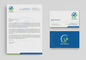 Stationery Design by Uttom 2 for Salus Medicare Pvt. Ltd | Design: #35214497