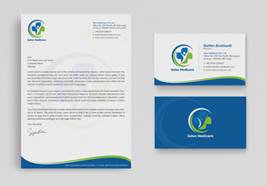 Design de Papeterie par Uttom 2 pour Salus Medicare Pvt. Ltd | Design : #35214587