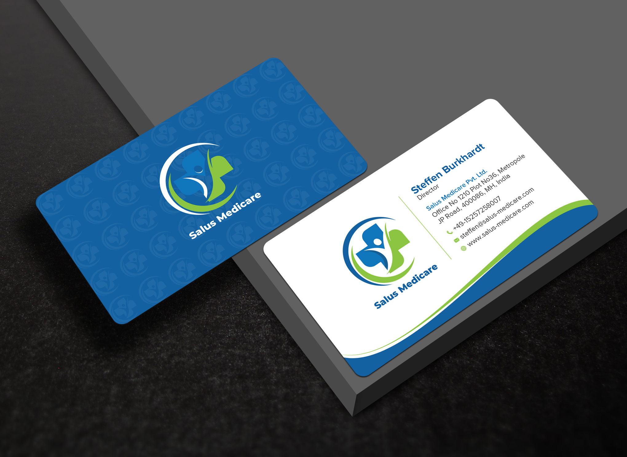 Stationery Design by Uttom 2 for Salus Medicare Pvt. Ltd | Design #35214595
