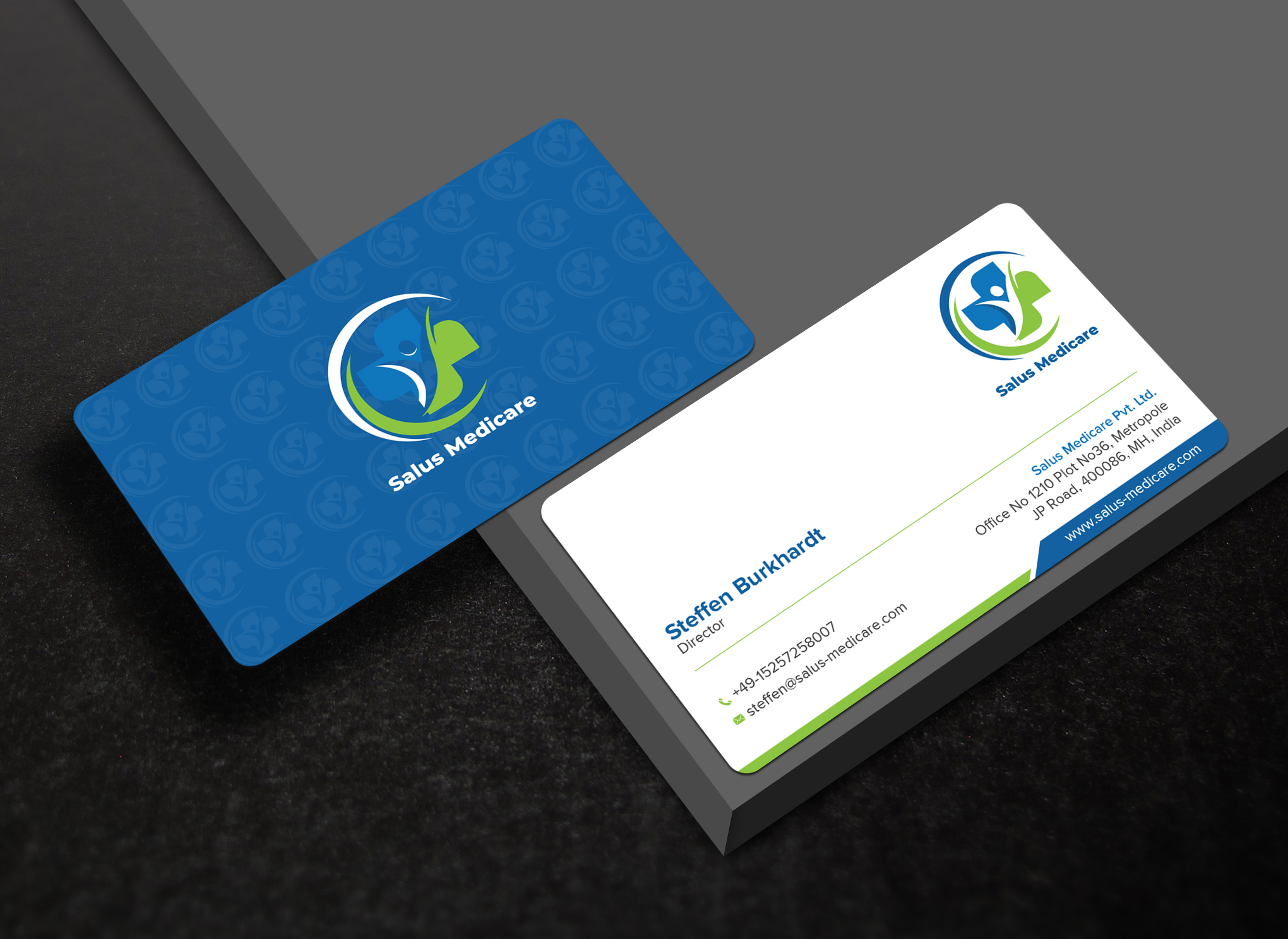 Stationery Design by Uttom 2 for Salus Medicare Pvt. Ltd | Design #35214596