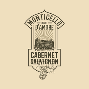 Logo Design by Fortmindz for Monticello D'Amore Vineyards | Design: #35211142