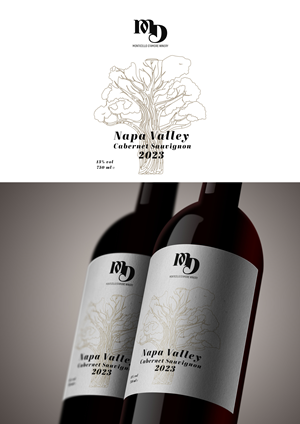 Logo Design by oltredisegno for Monticello D'Amore Vineyards | Design: #35212800