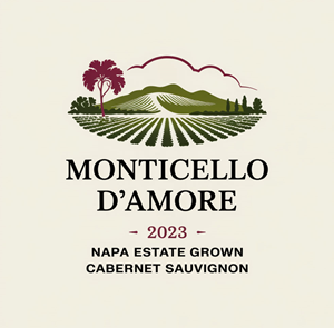 Logo Design by KING JM for Monticello D'Amore Vineyards | Design: #35209041