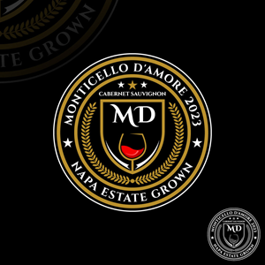 Logo Design by Suvendu.S for Monticello D'Amore Vineyards | Design: #35248056