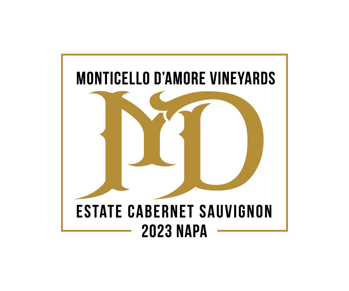 Diseño de Logo por RaKu 2 para Monticello D'Amore Vineyards | Diseño #35230652