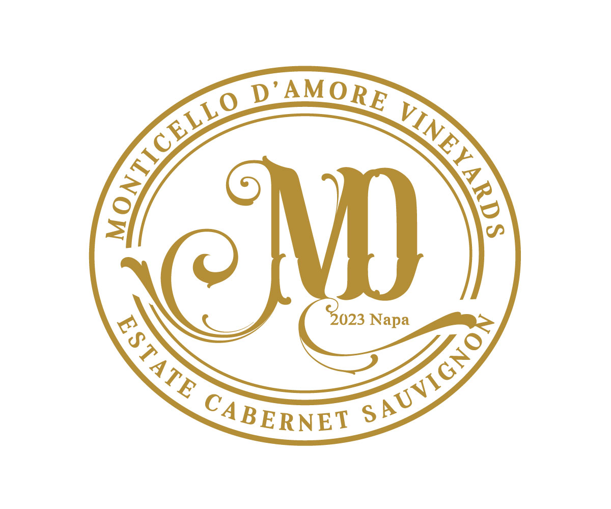 Logo Design by RaKu 2 for Monticello D'Amore Vineyards | Design #35230699