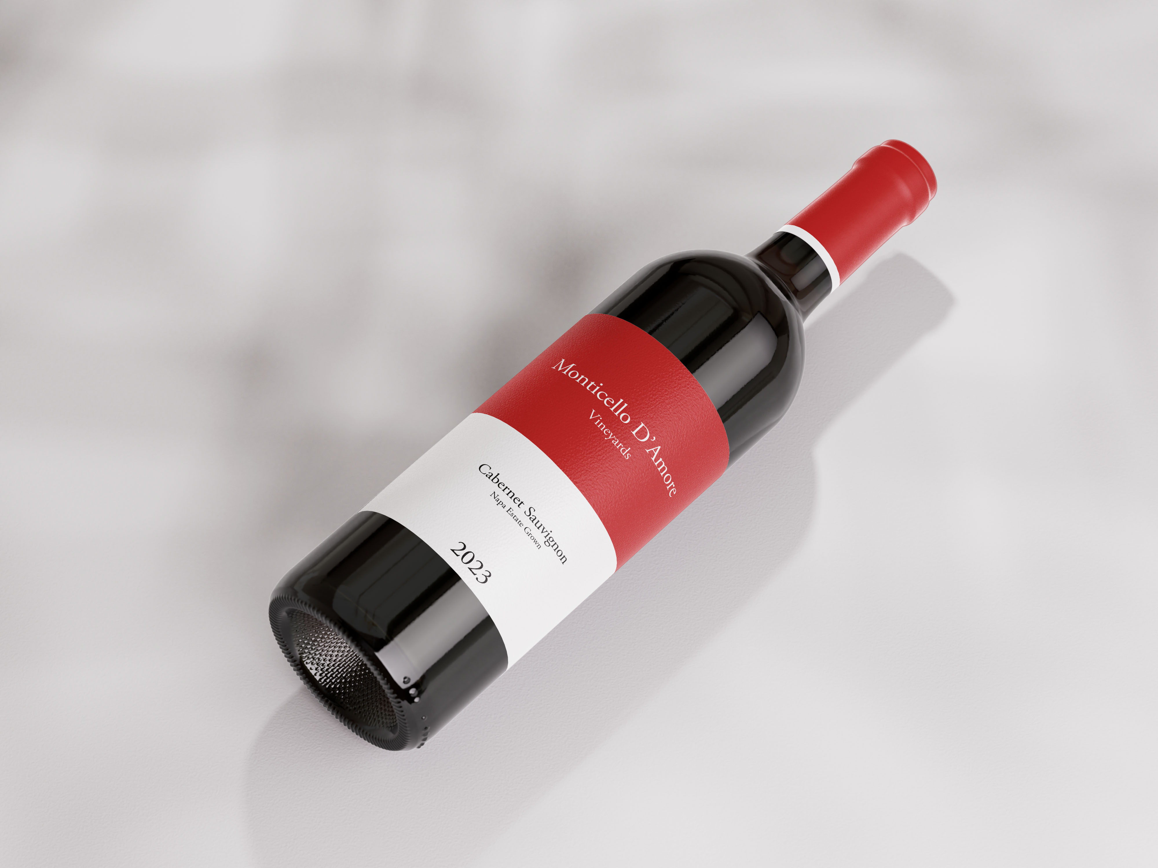 Logo Design by Rodrigo Moreno for Monticello D'Amore Vineyards | Design #35221145