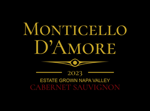 Diseño de Logo por MCT DESIGNS para Monticello D'Amore Vineyards | Diseño: #35346659